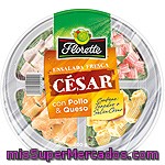 Florette Ensalada César Con Pollo & Queso (contiene Tenedor + Salsa César) Tarrina 200 G