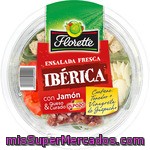 Florette Ensalada Fresca Ibérica Con Jamón Y Queso Curado Tarrina 200 G