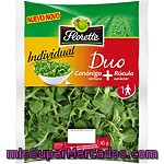 Florette Ensalada Individual Dúo Canónigo Y Rúcula Bolsa 45 G