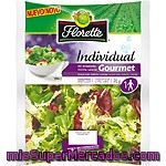 Florette Ensalada Individual Gourmet Con Escarola, Canónigo Y Radiccio Bolsa 70 G