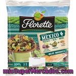 Florette Ensalada México Con Vegetales, Salsa Y Nachos Bolsa 220 G
