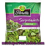 Florette Ensalada Tierna Con Canónigos, Espinacas Y Brotes De Lechuga De Batavia Roja Y Verde Bolsa 85 G