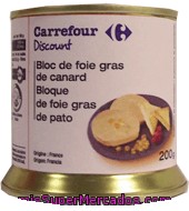 Foie Gras De Pato Carrefour 200 G.