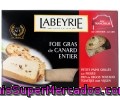 Foie Gras Pato Entero Más Pan De Higos Labeyrie 120 Gramos + 50 Gramos Pan De Higos