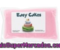Fondant, Pasta De Azúcar Rosa Easy Cakes 250 Gramos