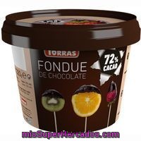 Fondue De Chocolate 72% Cacao Torras, Tarrina 220 G