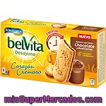 Fontaneda Belvita Desayuno Corazón Cremoso Galletas Con Relleno Con Sabor Chocolate Y Avellanas Estuche 253 G