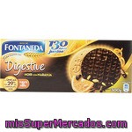 Fontaneda Digestive Noir Galletas Con Chocolate Negro Y Naranja Paquete 300 G