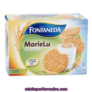 Fontaneda Galletas Marielu Integrales Paquete 520 Gr