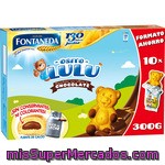 Fontaneda Osito Lulu Bizcochitos Infantiles Rellenos De Chocolate Formato Ahorro Paquete 300 G
