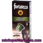 Fortaleza Café African Essentials 10 Cápsulas Intensidad 8 Caja 50 G Compatibles Con Máquinas De Café Nespresso