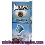 Fortaleza Café Descafeinado Con Tila Y Melisa 10 Cápsulas Caja 50 G Compatibles Con Máquinas De Café Nespresso