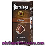 Fortaleza Café Mezcla 10 Cápsulas Caja 50 G Compatibles Con Máquinas De Café Nespresso