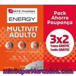 Forte Pharma Multivit Adulto 12 Vitaminas Y 9 Minerales Caja 28 Comprimidos
