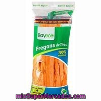 Fregona De Tiras De Microfibra Naranja Bayeco, Pack 1 Unid