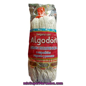 Fregona Hilos Algodon Crudo (suelos De Exterior), Bosque Verde, U