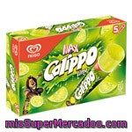 Frigo Calippo Lima-limón Helado Sabor Lima-limón 5 Unidades Estuche 525 Ml