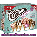 Frigo Cornetto Mini Surtido De Conos De Helado Varios Sabores Fruit 6 Unidades Estuche 360 Ml