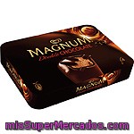 Frigo Magnum Double Chocolate Helado Con Dos Coberturas De Chocolate 4 Unidades Estuche 440 Ml