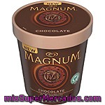 Frigo Magnum Helado De Chocolate Con Leche Con Virutas Y Salsa De Chocolate Tarrina 450 Ml