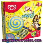 Frigo Max Tornado Musical 4 Unidades Estuche 312 Ml