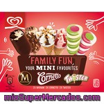 Frigo Pack Family Fun Con 2 Mini Magnum 2 Mini Cornetto Y 2 Mini Twister Estuche 340 Ml