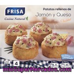 Frisa Patatas Rellenas De Jamón Y Queso Cheddar 4 Unidades Estuche 320 G