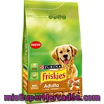 Friskies Adulto Alimento Completo Para Perro Con Ave Y Verduras Bolsa 1,5 Kg