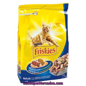 Friskies Alimento Para Gatos Salmon Bolsa 3 Kg