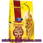 Friskies Crunchy&tender Alimento Completo Para Gato De Buey Y Pollo Con Verduras Añadidas Bolsa 1,5 Kg