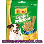 Friskies Dental Delicious Snack Dental Para Perros De Raza Pequeña Con Sabor A Pollo Paquete 110 G