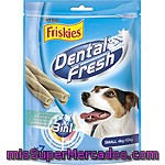 Friskies Dental Fresh Para Perro Aliento Fresco Para Razas Pequeñas 7 Sticks Paquete 110 G