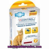 Friskies Ficontrol Pipetas Fipronil Para Gatos 2u X 0,5ml