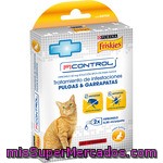 Friskies Ficontrol Tratamiento Para Infestaciones De Gatos Envase 2 Unidades