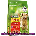 Friskies Life Plus Nutrition Active Alimento Completo Rico En Carne Para Perro Bolsa 4 Kg