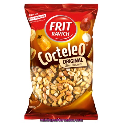 Frit Ravich Cóctel De Frutos Secos Sin Cascara Bolsa 180 G