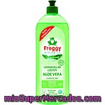 Froggy Lavavajillas A Mano Concentrado Loción Aloe Vera Ecológico Botella 750 Ml