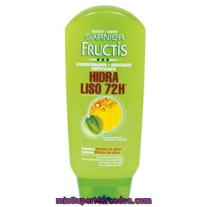 Fructis Acondicionador Fortificante Hidra-liso 72h Frasco 300 Ml