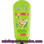 Fructis Acondicionador Hidra-liso Cabello Difícil De Alisar Frasco 250 Ml