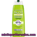 Fructis Champú Anticaspa Fortificante Purificante Para Todo Tipo De Cabello Frasco 300 Ml