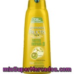 Fructis Champú Fortificante Nutri Repair 3 Con Oliva Aguacate Y Karité Frasco 725 Ml Para Cabello Seco O Dañado