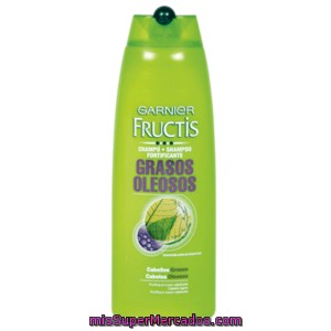 Fructis Champú Fortificante Para Cabello Graso Frasco 300 Ml