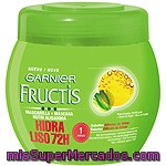 Fructis Mascarilla Fortificante Hidra-liso Nutrialisadora Tarro 400 Ml Cabello Difícil De Alisar
