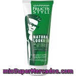 Fructis Style Gel En Crema Natural Look 24h Fijación Fruerte Tubo 200 Ml