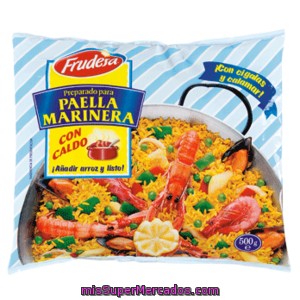 Frudesa Preparado De Paella Con Caldo Envase 500 Gr
