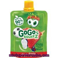 Fruta Triturada De Manzana-fresa Gogo Squeez, Bolsa 90 G