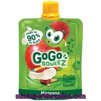 Fruta Triturada De Manzana Gogo Squeez, Bolsa 90 G