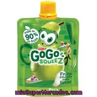 Fruta Triturada De Manzana-pera Gogo Squeez, Bolsa 90 G