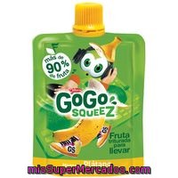 Fruta Triturada De Manzana-plátano Gogo Squeez, Bolsa 90 G