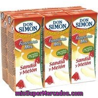 Funciona Sabor Melón-sandía Don Simon, Pack 6x200 Ml